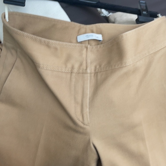 Prada high waist wide leg beige trousers - Picture 3 of 4